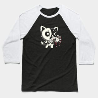 Opera Cat Baseball T-Shirt